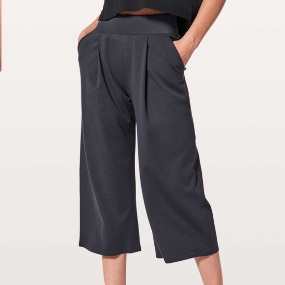 lululemon athletica Pants - Lululemon Can You Feel The Pleat Crop Pants